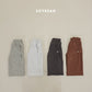 (Pre-order) Soybean Kids Winter - Fleece-Lined Side Snap Wide Pants 양기모사이드스냅팬츠 (4 Colors)
