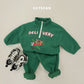 (Pre-order) Soybean Kids Winter - Flying Delivery Top & Bottom Set 플라잉딜리버리상하 (2 Colors)