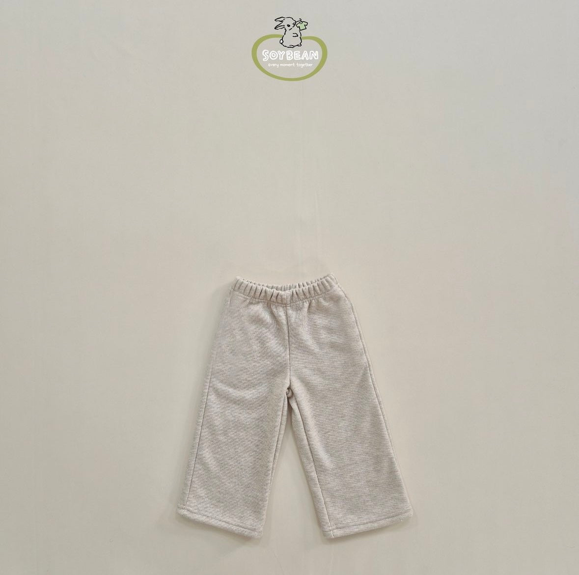 (Pre-order) Soybean Kids - Cozy Fleece-Lined Pants 코지플리스팬츠 (4 Colors)