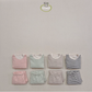 (Pre-order) Soybean Kids - Striped Fleece-Lined Top & Bottom Set 양기모단가라상하복 (4 Colors)