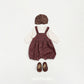 (Pre-order) OOTTBEBE - Bloom Suspender Suit 블룸멜빵슈트 (2 Colors)