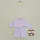 (Pre-order) Soybean Kids - Florida Crop Top & Bottom Set 플로리다크롭상하복 (2 Colors)