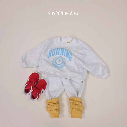 (Pre-order) Soybean Kids Spring - Running Top & Bottom Set 러닝상하복 (2 Colors)
