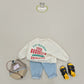(Pre-order) Soybean Kids - Tapered Denim Pants 테이퍼드데님팬츠 (2 Colors)