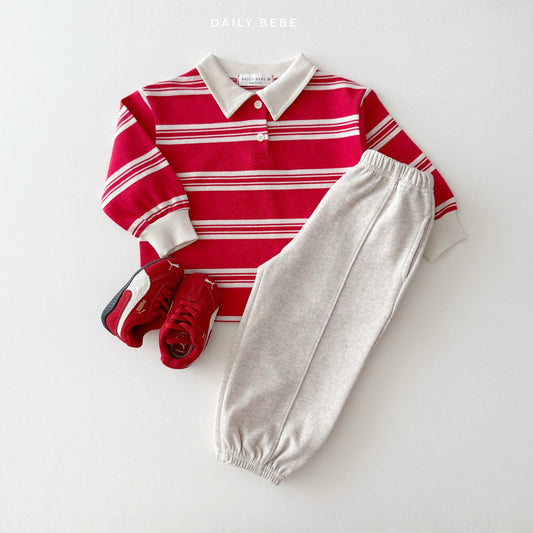 (Pre-order) Daily Bebe - Kids’ Seamline Jogger Pants 절개조거팬츠 (5 Colors)
