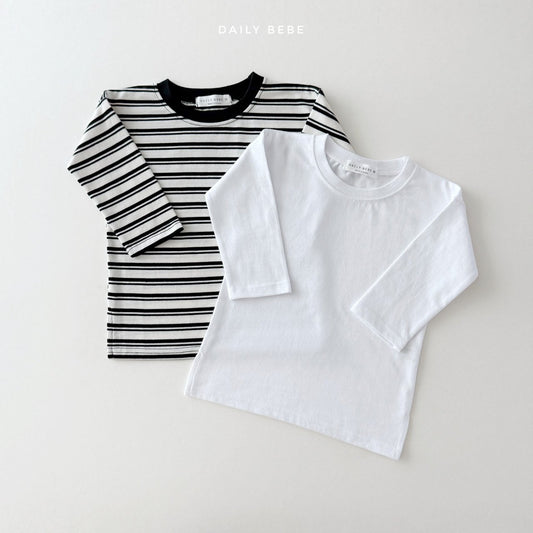 (Pre-order) Daily Bebe - Kids’ New Layered Tee 뉴레이어드티 (2 Colors)