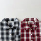 (Pre-order) Daily Bebe - Kids' Autumn Check Shirt 어텀체크셔츠 (2 Colors)