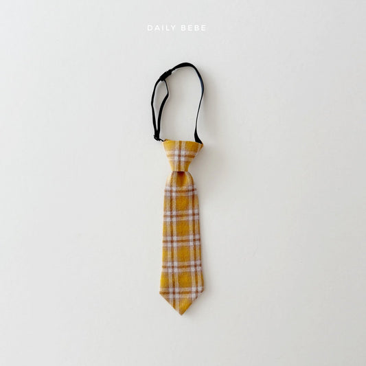 (Pre-order) Daily Bebe - Kids' Check School Necktie 체크 스쿨 넥타이 (2 Colors)