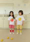 (In-stock) Daily Bebe Summer - Kids’ Fruit Jelly Top & Bottom Set 과일젤리세트 (4 Colors)