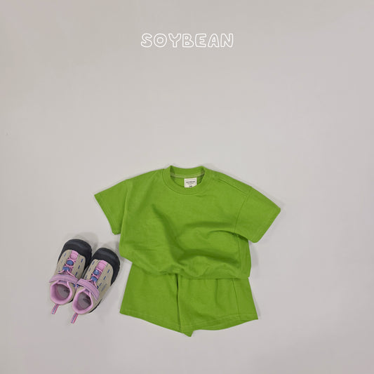 (Pre-order) Soybean Kids Summer - Summer Lollipop Set 썸머롤리팝상하복 (12 Colors)