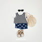 (Pre-order) OOTTBEBE - Daily 3-Piece Set 데일리3종Set (2 Colors)