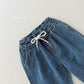 (Pre-order) Daily Bebe - Kids' Banding Denim Pants 밴딩데님팬츠