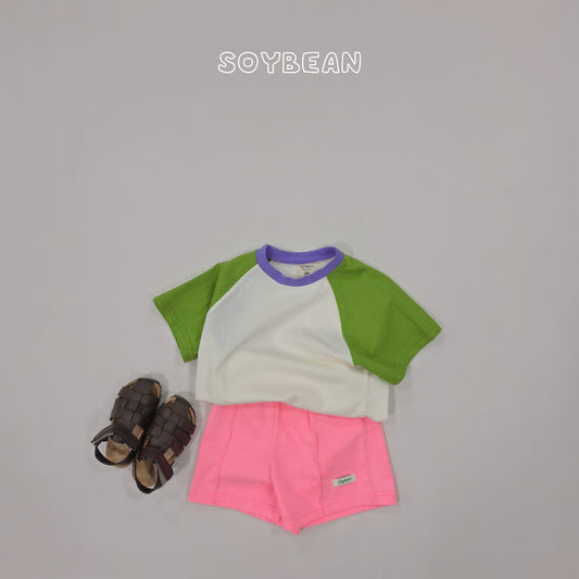(Pre-order) Soybean Kids Summer - Summer Chupa Raglan T-Shirt 썸머츄파나그랑티 (6 Colors)