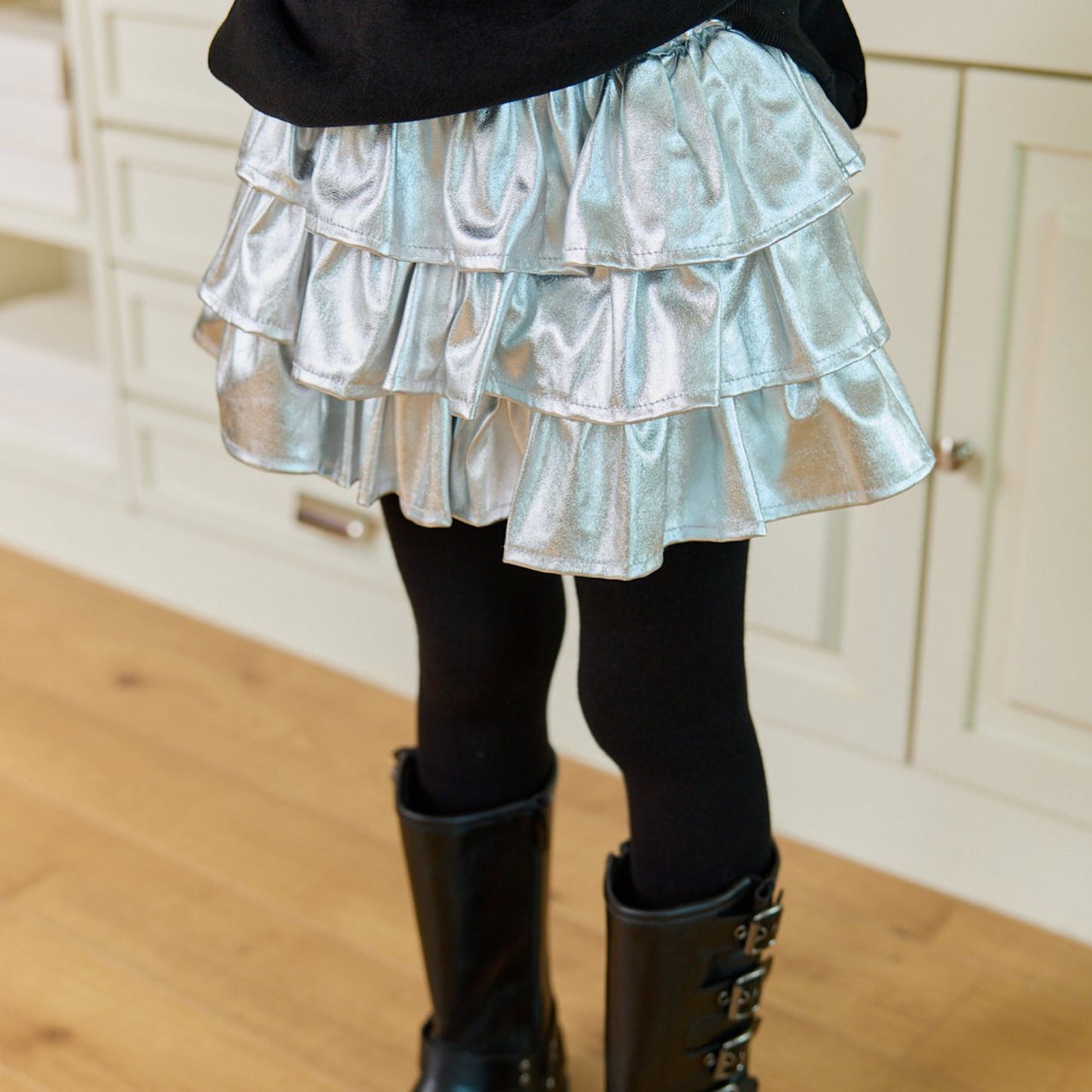 (Pre-order) Daily Bebe - Kids’ Ruffle Skirt 캉캉치마 (3 Colors)