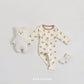 (Pre-order) OOTTBEBE Winter - Mung-Mung Pajama Set 멍멍실내복 (2 Colors)
