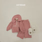 (Pre-order) Soybean Kids Winter - Miracle Half-Zip Top & Bottom Set 미라클반집업상하 (2 Colors)