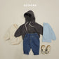 (Pre-order) Soybean Kids Winter - Fleece-Lined Basic Hood Zip-Up 양기모후드집업 (4 Colors)