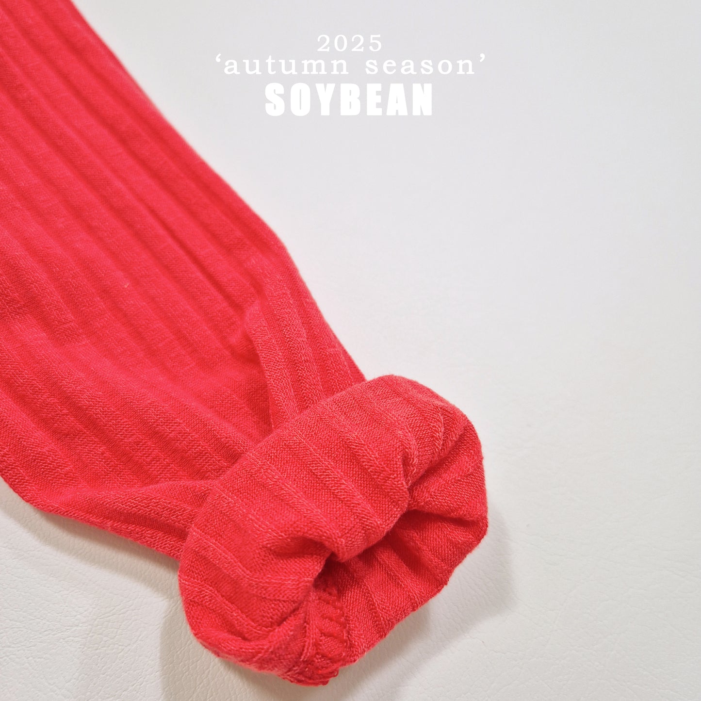 (Pre-order) Soybean Kids - Slim Jelly Tee 슬림젤리티 (3 Colors)