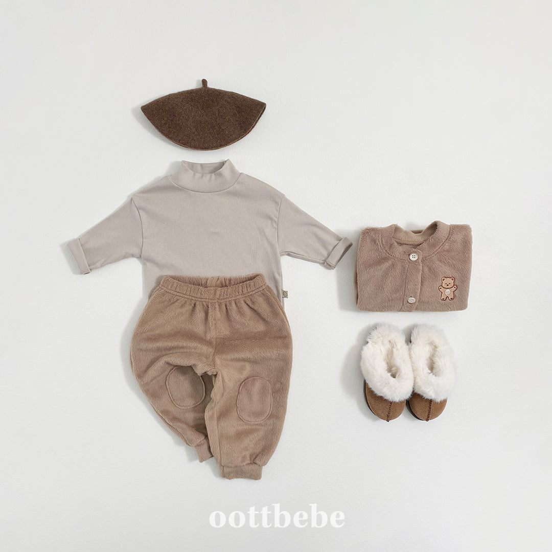 (Pre-order) OOTTBEBE Winter - Cotton Candy Jogger Pants 솜사탕조거팬츠 (4 Colors)