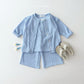 (Pre-order) Daily Bebe - Kids’ 3-Piece Cardigan Set 3종 가디건셋업 (4 Colors)