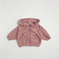 (Pre-order) OOTTBEBE - Frilled Hooded Zip-Up 프릴후드집업 (2 Colors)