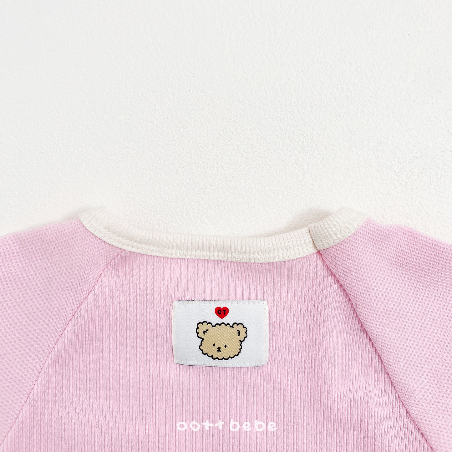 (Pre-order) OOTTBEBE Spring - Picnic Modal Ribbed Romper & Leggings Set 피크닉슈트세트 (3 Colors)