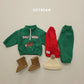 (Pre-order) Soybean Kids Winter - Flying Delivery Top & Bottom Set 플라잉딜리버리상하 (2 Colors)