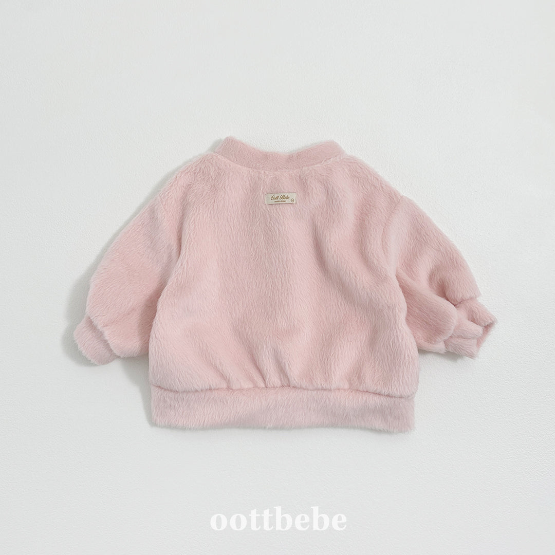 (Pre-order) OOTTBEBE Winter - Cotton Candy Cardigan 솜사탕 가디건 (4 Colors)