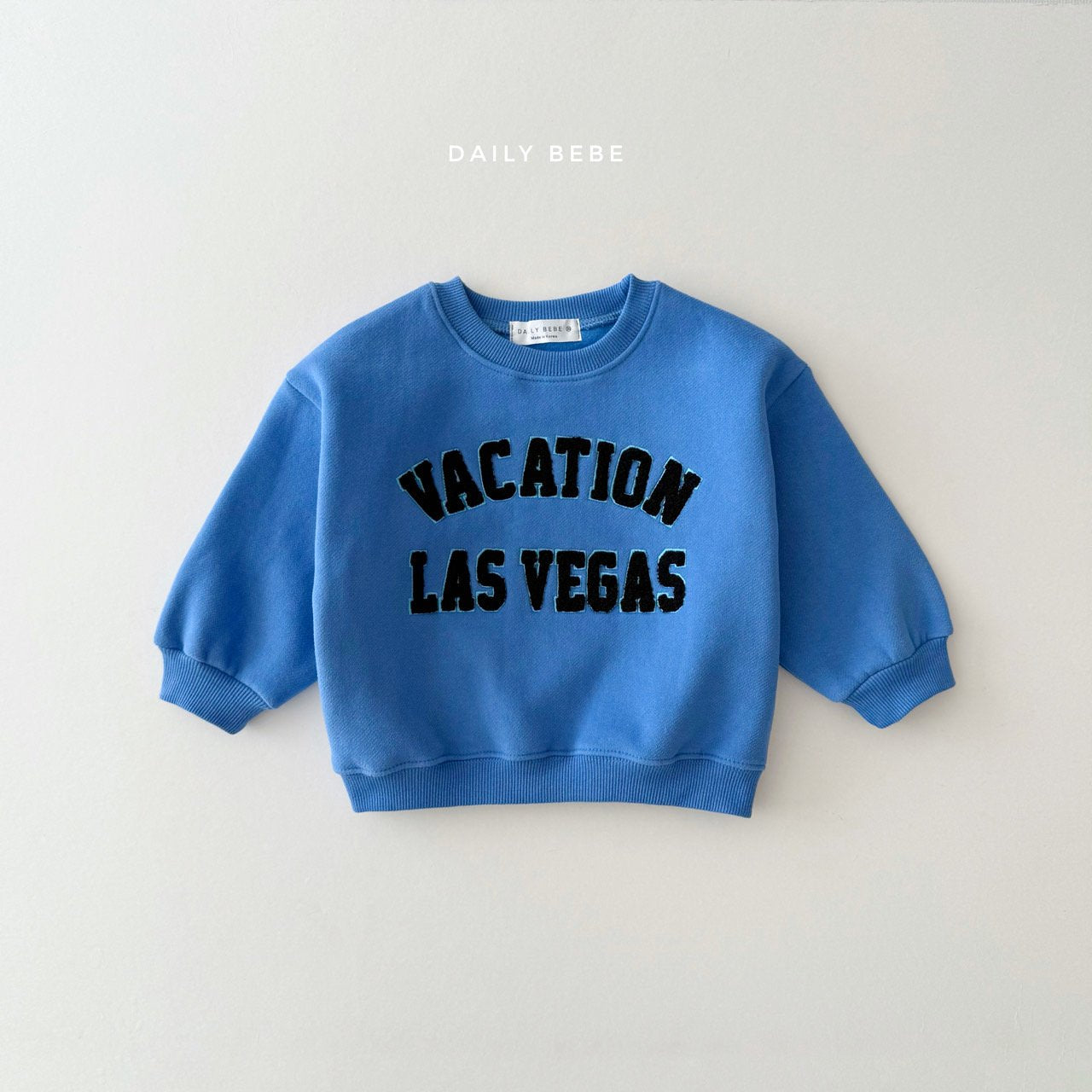 (Pre-order) Daily Bebe Winter - Kids' Vacation Sweatshirt 베케이션 맨투맨 (2 Colors)