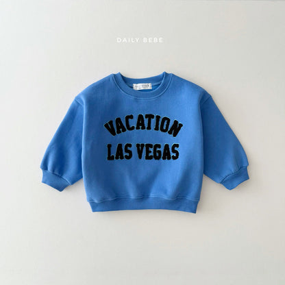 (Pre-order) Daily Bebe Winter - Kids' Vacation Sweatshirt 베케이션 맨투맨 (2 Colors)
