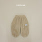 (Pre-order) Soybean Kids Winter - Super Barrel Fleece Jogger Pants 슈퍼항아리플리스조거 (4 Colors)