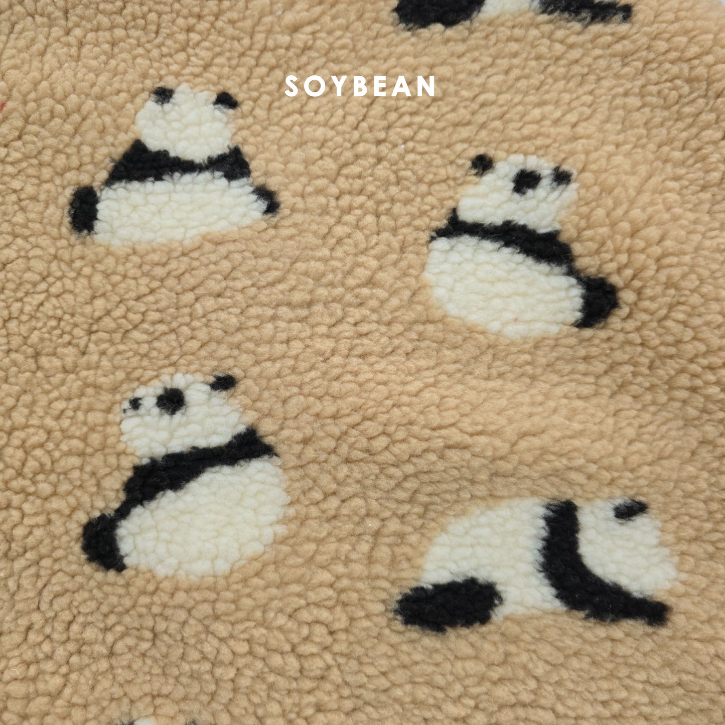 (Pre-order) Soybean Kids Winter - Panda Fleece Jacket 팬더양털자켓 (2 Colors)