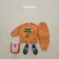 (Pre-order) Soybean Kids Winter - Little Traveler Fleece-Lined Top & Bottom Set 양기모꼬마여행자상하 (3 Colors)