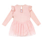 (Pre-order) KoongsKoongs Kids’ Premium Elina Rash Guard Dress Set (Pink)