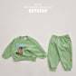 (Pre-order) Soybean Kids - Bear Adventure Top & Bottom Set 곰돌어드벤쳐상하복 (3 Colors)