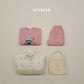 (Pre-order) Soybean Kids Winter - Picnic Fleece-Lined Top & Bottom Set 피크닉양기모상하 (2 Colors)