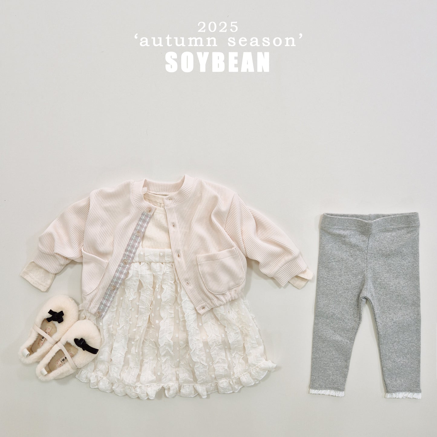 (Pre-order) Soybean Kids - Chiffon Bustier Dress 쉬폰뷔스티에원피스 (2 Colors)