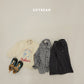 (Pre-order) Soybean Kids Winter - Snap Cut Fleece-Lined Denim Pants 스냅컷기모데님 (2 Colors)