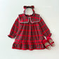 (Pre-order) Daily Bebe Winter - Kids' Merry Check Dress 메리원피스