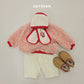 (Pre-order) Soybean Kids Winter - Popping Sherpa Sweatshirt 팝핑양털맨투맨 (4 Colors)