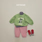 (Pre-order) Soybean Kids Winter - Fleece-Lined Pintuck Jogger Pants 양기모핀턱조거팬츠 (5 Colors)