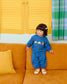 (Pre-order) OOTTBEBE Fall - Cute Car Top & Bottom Set - 자동차상하복 (2 Colors)