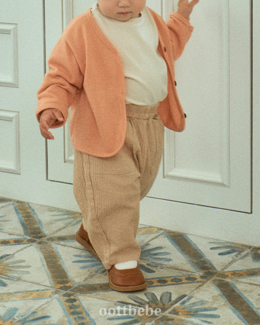 (Pre-order) OOTTBEBE - Playful Pocket Pants 위트포켓팬츠 (2 Colors)