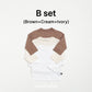 (Pre-order) OOTTBEBE - Plain Tee 3-Piece Set (Cotton Modal) 심플티셔츠 1+1+1(3종세트) (2 Colors)