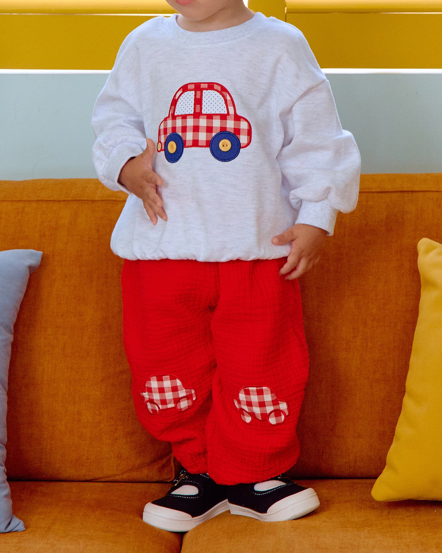 (Pre-order) OOTTBEBE Fall - Bungbung Gojaengi Pants - 붕붕이고쟁이팬츠 (3 Colors)