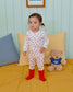 (Pre-order) OOTTBEBE Fall - Petite Heart Pajama Set 쁘띠하트실내복 (2 Colors)