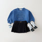 (Pre-order) Daily Bebe - Kids' France Sweatshirt 프랑스 맨투맨 (3 Colors)