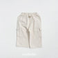 (Pre-order) OOTTBEBE - Stitch Cargo Pants 스티치카고팬츠 (2 Colors)