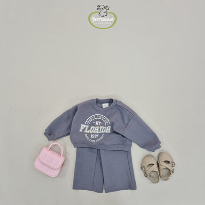 (Pre-order) Soybean Kids - Florida Crop Top & Bottom Set 플로리다크롭상하복 (2 Colors)
