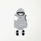 (Pre-order) OOTTBEBE - Urban Stripe Hooded Suit 어반스트라이프후드슈트 (2 Colors)